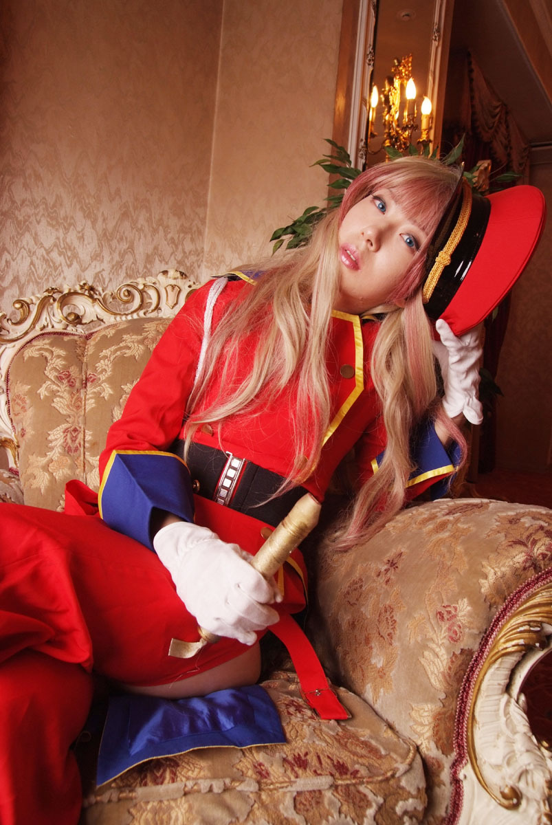 [Cosplay] Macross Frontier - Sexy Sheryl Nome - akaiteza